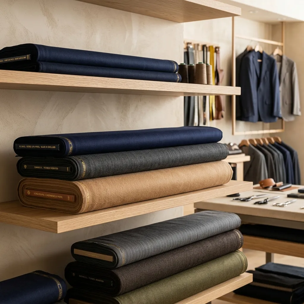 Luxury textile rolls